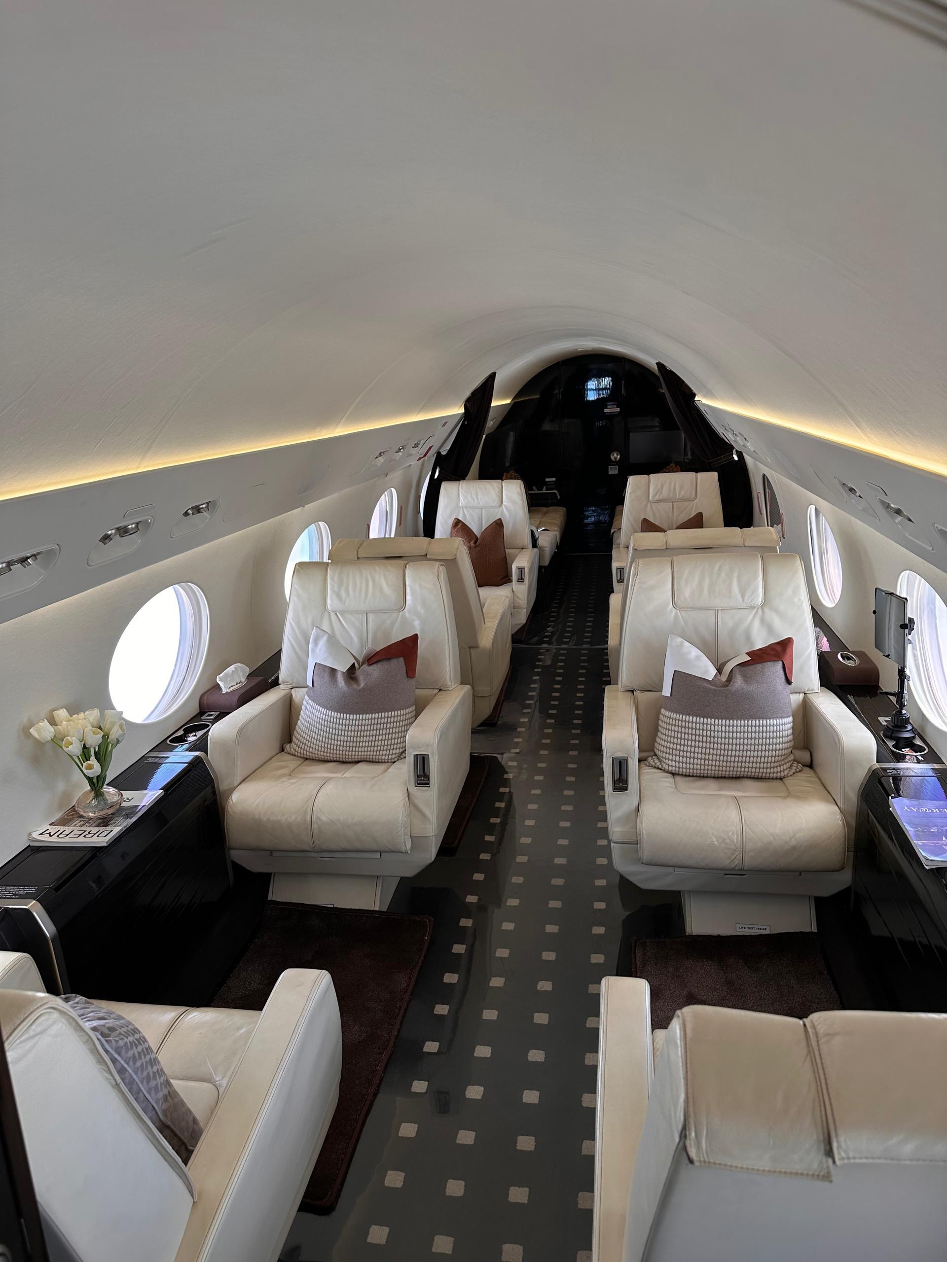 Eagle Airways cabin interior